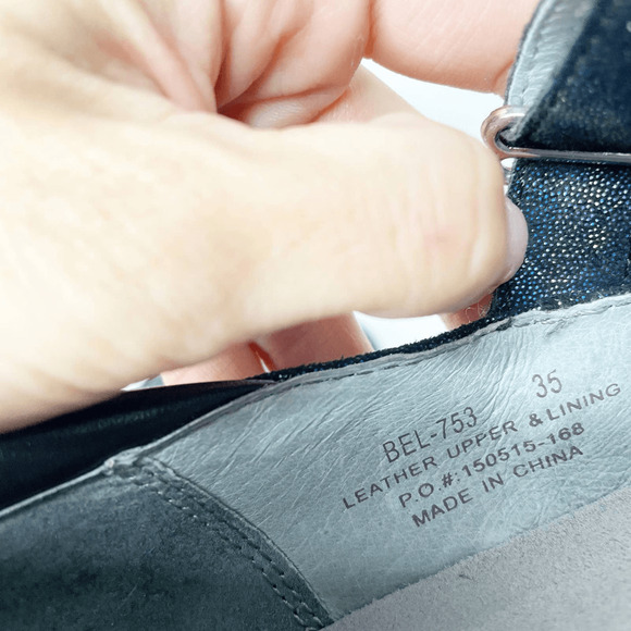 Alegria Belledigo Dream Slim Mary Jane Belle Indigo comfort womens 35 5 5.5 - Picture 6 of 6